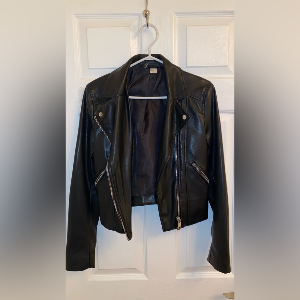Leather jacket